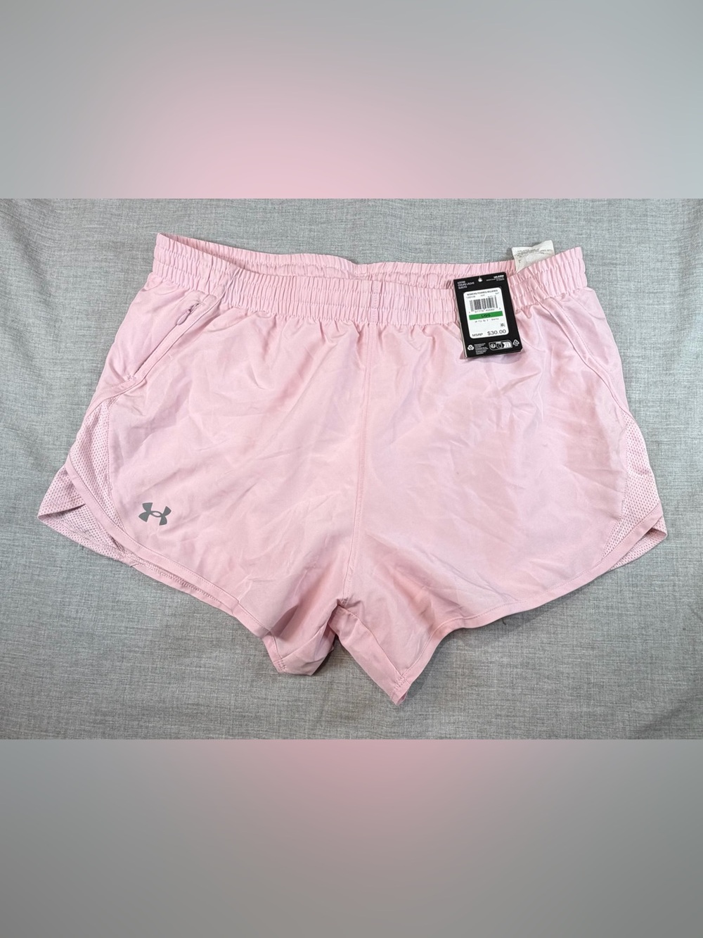 Under Armour Women’s Light Pink Performance Athletic Shorts